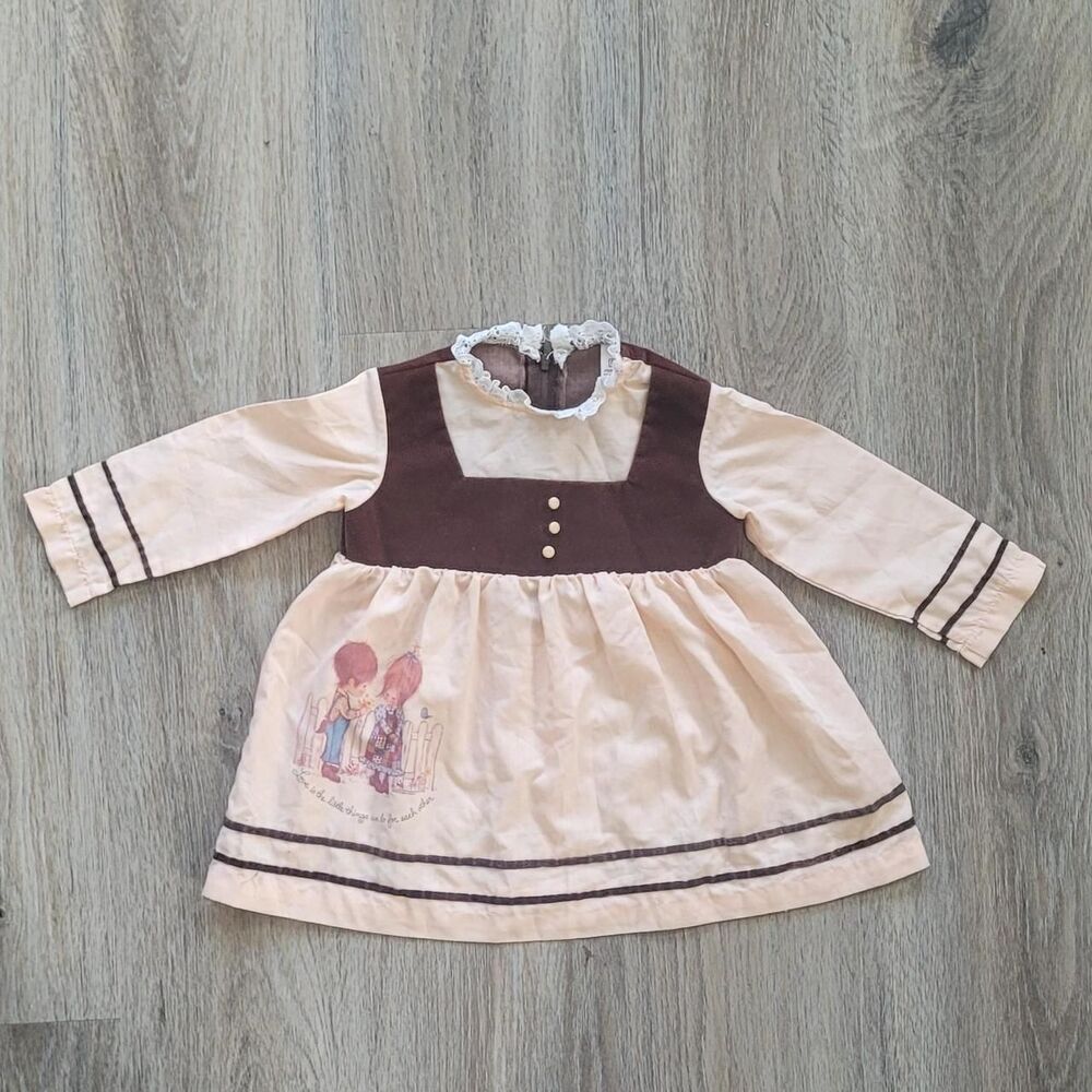 Vintage Sears Dress with Greeting Card Graphic
